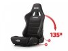 Next Level Racing Fotel ERS5 Elite Fabric Mesh